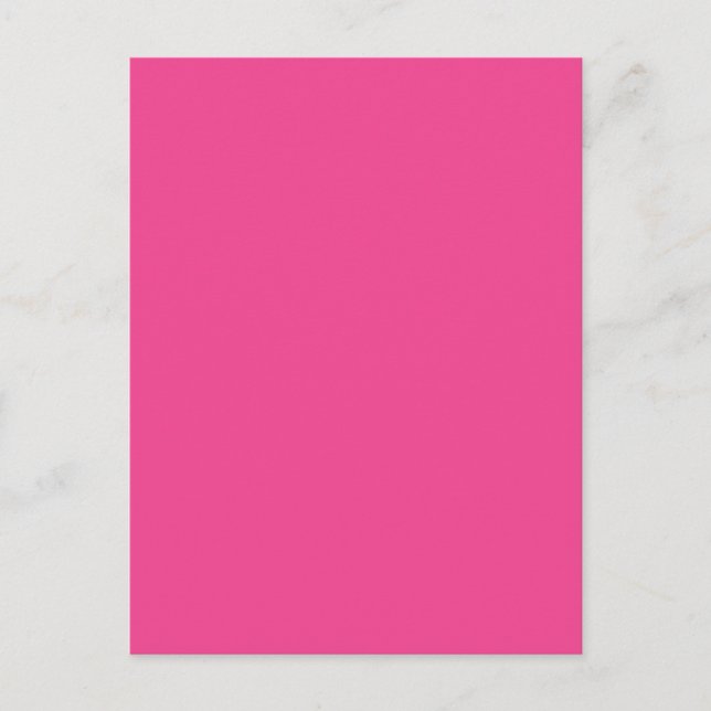 Spring Summer Color Beetroot Purple Postcard (Front)