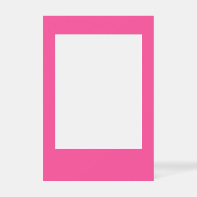 Spring Summer Color Beetroot Purple Selfie Frame (Front)