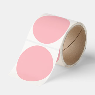 Spring Summer Color Crystal Rose Classic Round Sticker