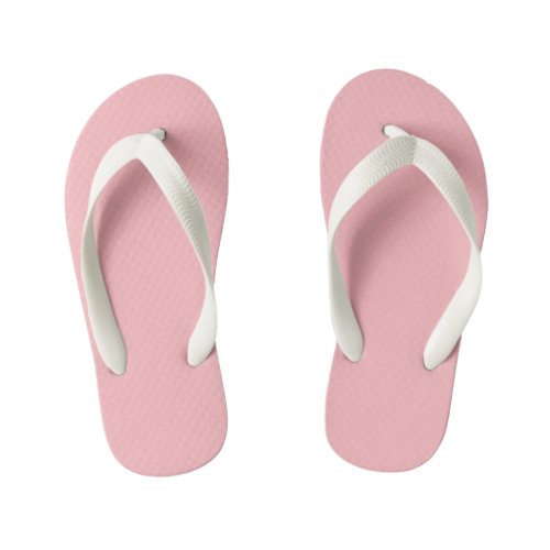 Spring Summer Color Crystal Rose Kids Flip Flops