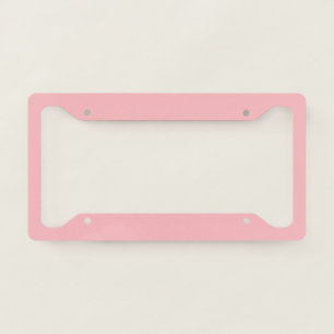 Spring Summer Color Crystal Rose License Plate Frame