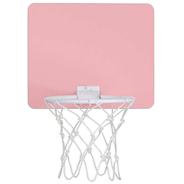 Spring Summer Color Crystal Rose Mini Basketball Hoop (Front)