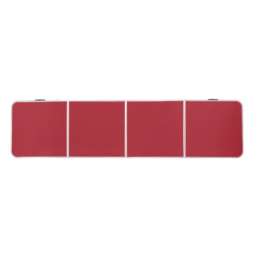 Spring Summer Color Fiery Red Beer Pong Table