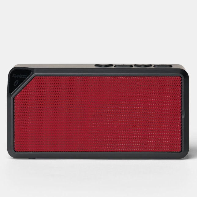 Spring Summer Color Fiery Red Bluetooth Speaker (Front)
