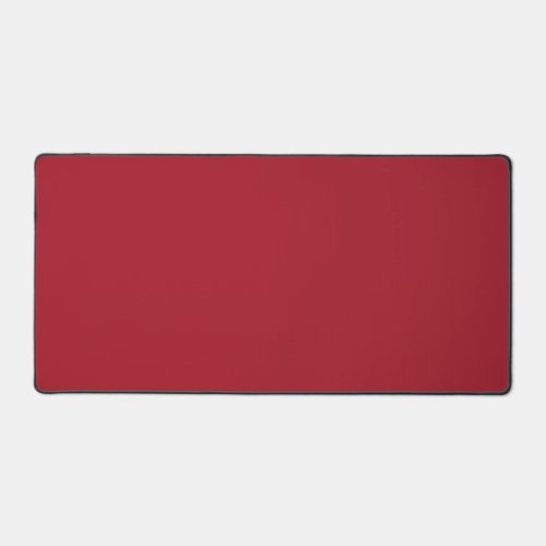 Spring Summer Color Fiery Red Desk Mat