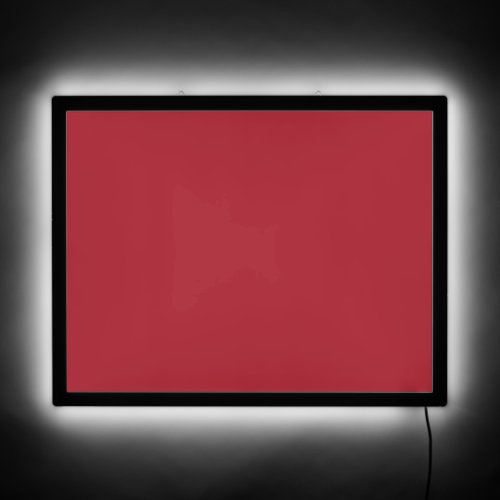 Spring Summer Color Fiery Red LED Sign