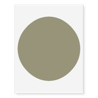 Spring Summer Color Leek Green Temporary Tattoos