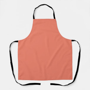 Spring Summer Color Peach Pink Apron