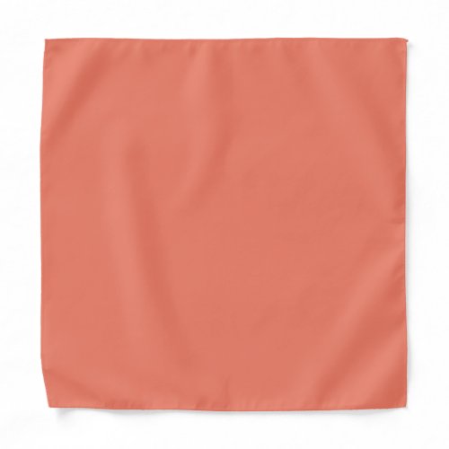 Spring Summer Color Peach Pink Bandana