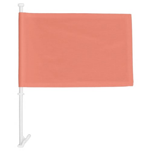 Spring Summer Color Peach Pink Car Flag