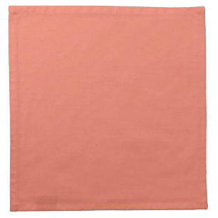 Spring Summer Color Peach Pink Cloth Napkin