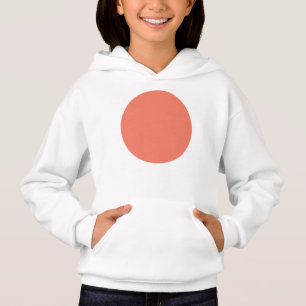 Spring Summer Color Peach Pink Hoodie