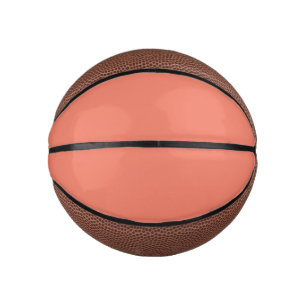 Spring Summer Color Peach Pink Mini Basketball