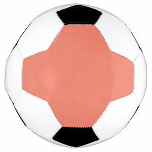 Spring Summer Color Peach Pink Soccer Ball