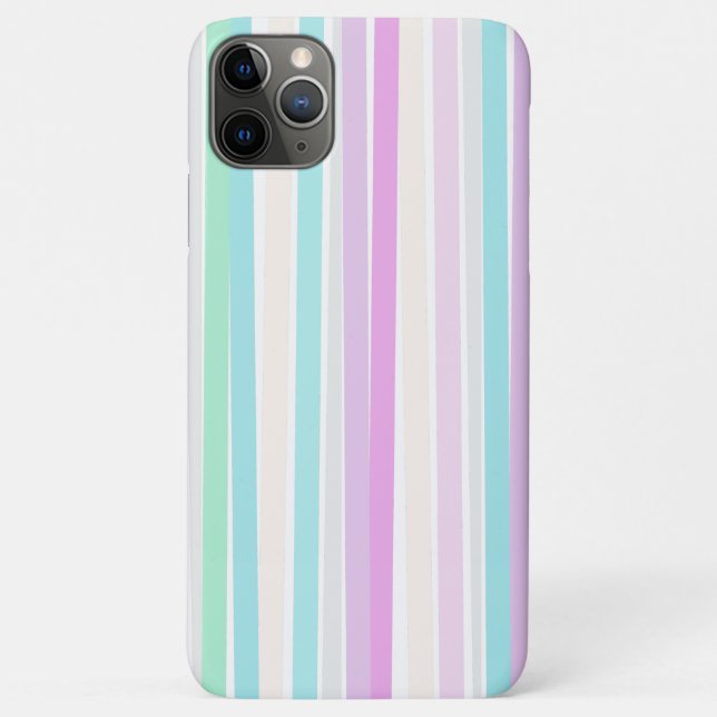 Spring summer colors in stripes Case-Mate iPhone case (Back)