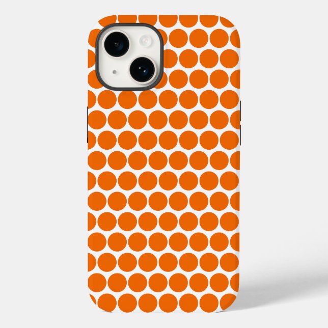 Spring Summer Colors Tangelo Case-Mate iPhone Case (Back)