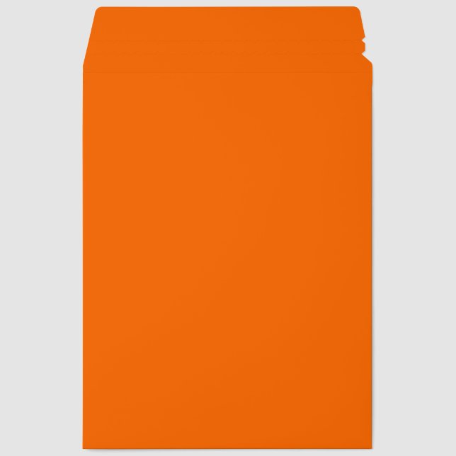 Spring Summer Colors Tangelo Envelope Mailers (Front)