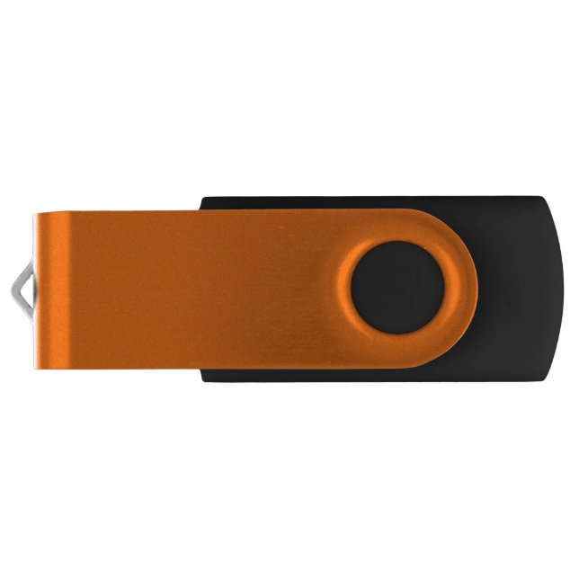 Spring Summer Colors Tangelo Flash Drive (Back)