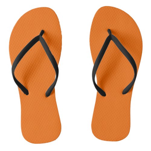 Spring Summer Colors Tangelo Flip Flops