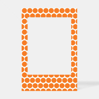 Spring Summer Colors Tangelo Selfie Frame