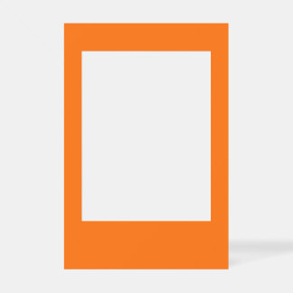 Spring Summer Colors Tangelo Selfie Frame