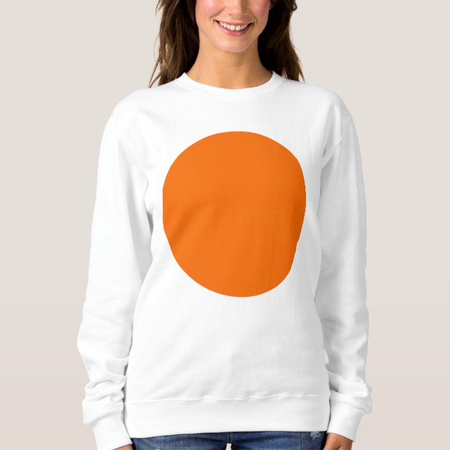 Spring Summer Colors Tangelo Sweatshirt (Front)