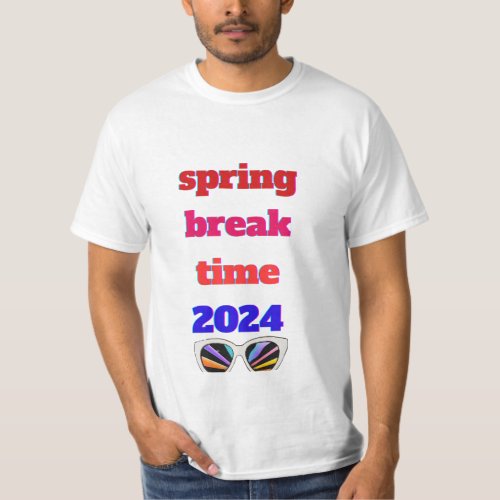 spring summer time Graphic T_Shirt