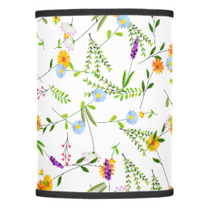 Spring Summer Wild flowers Lamp Shade