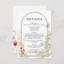 Spring Summer Wildflower Beige Boho