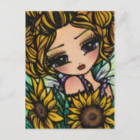 Spring Bee Fairy Art