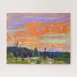 Spring Sunset, Algonquin Park Tom Thomson Jigsaw Puzzle