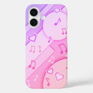 "Spring Symphony" Enchanting Colors Love For Music iPhone 16 Case