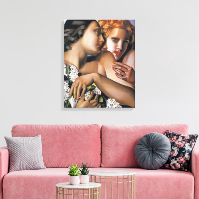 Spring | Tamara De Lempicka | Canvas Print (Insitu(LivingRoom))