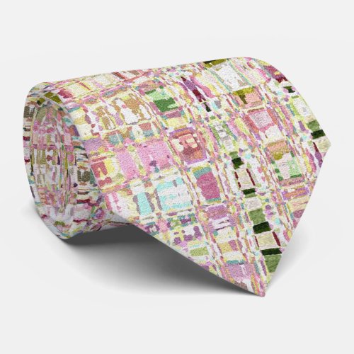 Spring Tapestry Abstract Neck Tie