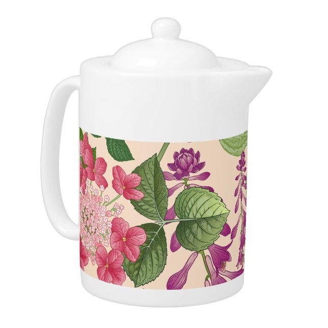 spring teapot (Left)