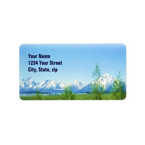 Spring Tetons VISION label