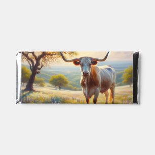 Spring Texas longhorn cow  Hershey Bar Favors