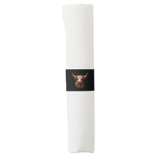 Spring Texas longhorn Napkin Bands