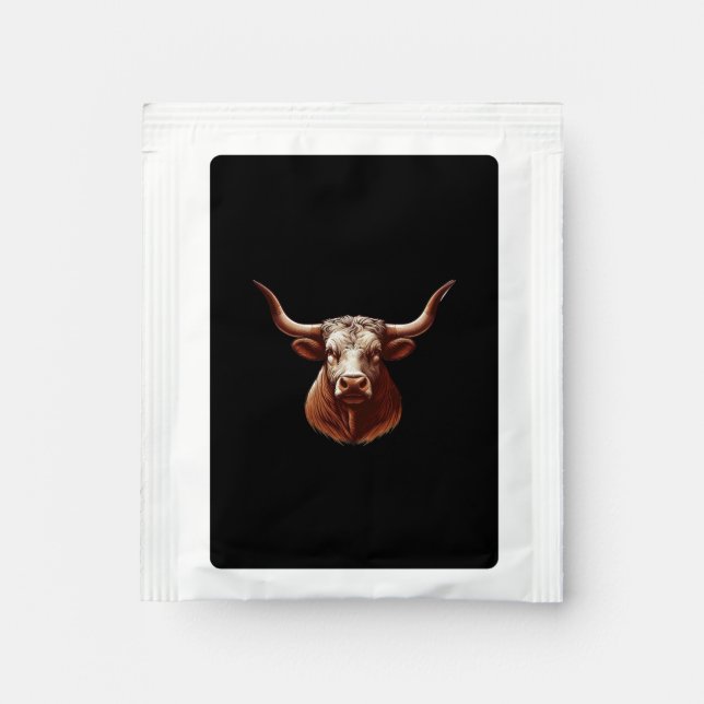 Spring Texas longhorn Tea Bag Drink Mix (Front)