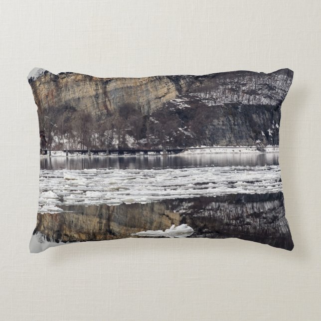 Spring Thaw Decorative Pillow (Front)