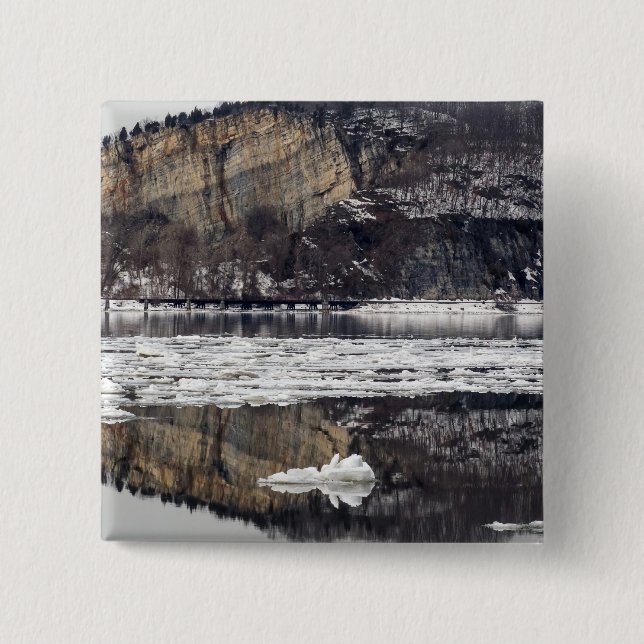 Spring Thaw Pinback Button (Front)