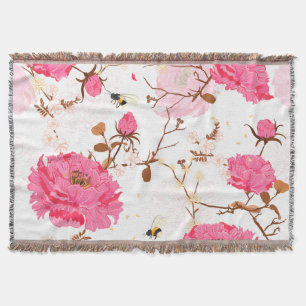 spring throw blanket