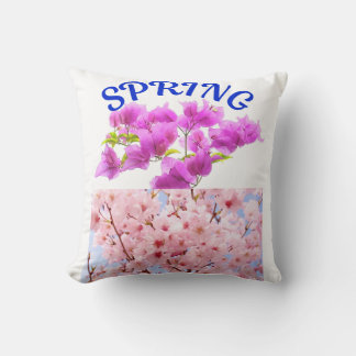 Spring Throw Pillow