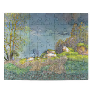Spring thunderstorm jigsaw puzzle
