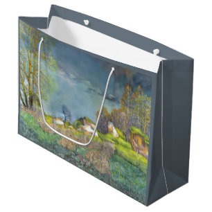 Spring thunderstorm large gift bag