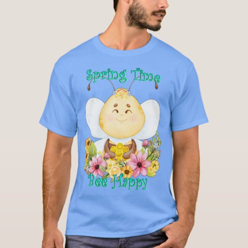 Spring Time Bee Happy TShirt
