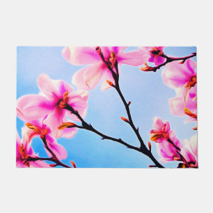 Spring Time Blossoms Doormat