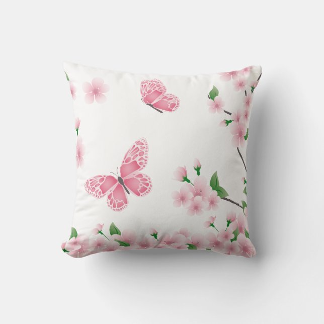 Spring Time Blossoms Pillow (Front)