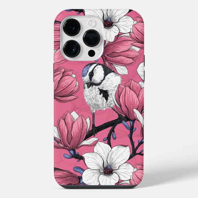Spring time in pink iphone case (Back)
