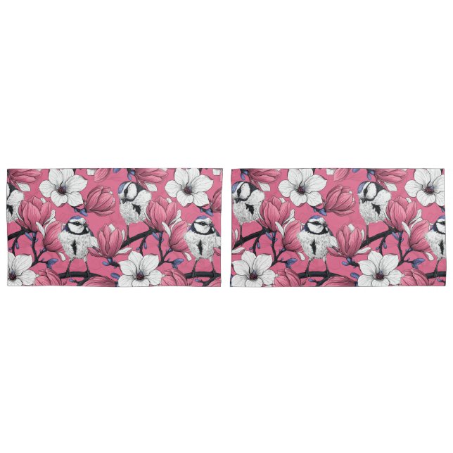 Spring time in pink pillow case (Front-Set)